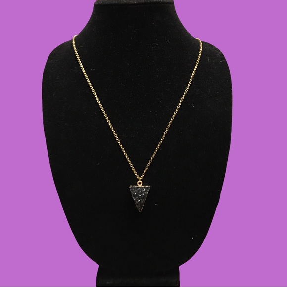 Arrow Head (Triangle) Long Necklace - Picture 2 of 10